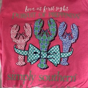 Long sleeve simply southern tee